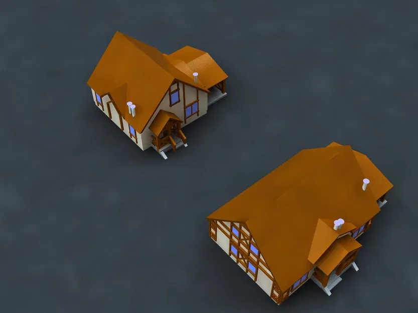 House_bFvA2b – Mẫu 3D khuôn House chất lượng cao, sẵn sàng 3D print - Image 2