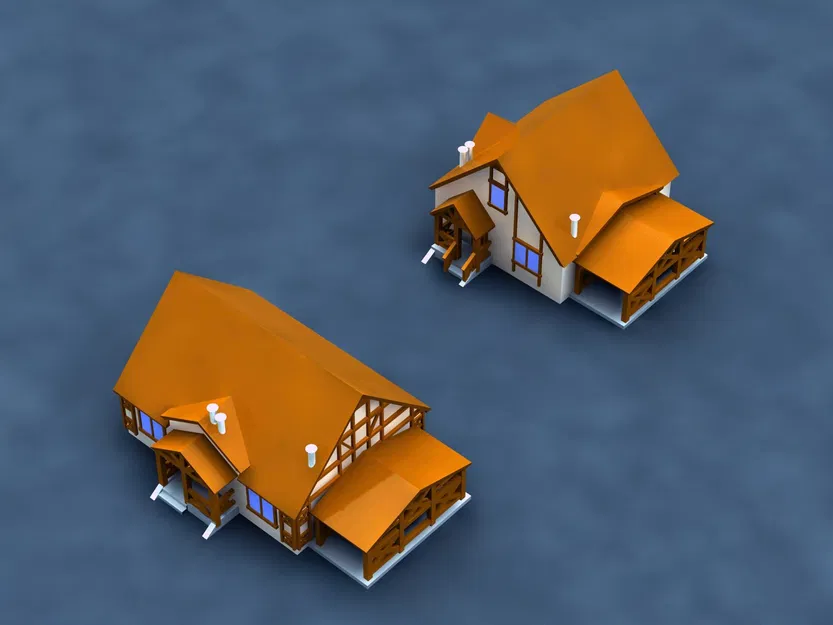 House_bFvA2b – Mẫu 3D khuôn House chất lượng cao, sẵn sàng 3D print - Image 4