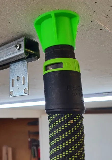 Giá treo ống Festool gắn trần/gắn tường (27mm/36mm Cleantec) - Image 1