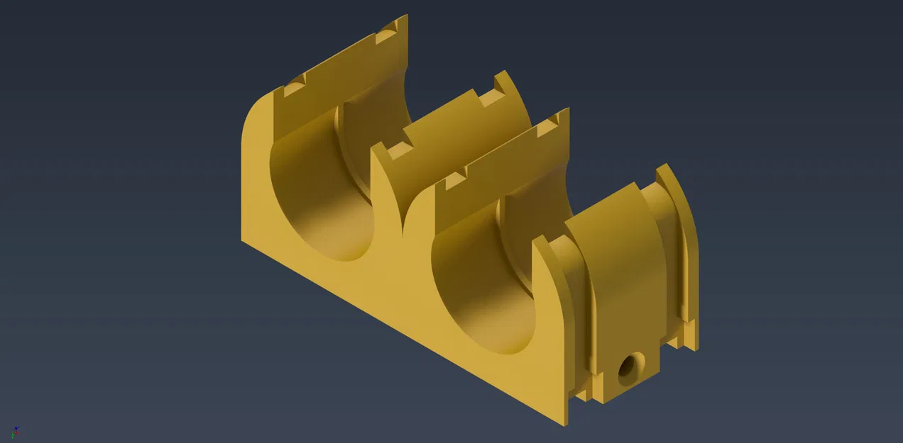 Giá đỡ ống bảo vệ cáp M20 (M20 Schutzrohr Halterung) - Image 2