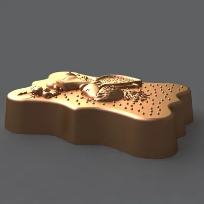 Elf_UblX1Ubl – Model 3D Elf kèm khuôn texture cho xà phòng/chocolate/nến