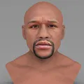 Tượng bán thân Floyd Mayweather sẵn sàng in 3D full color - Thumbnail 4