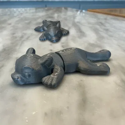 Báo gêpa khớp nối (Print-in-Place) – Flexi Animal