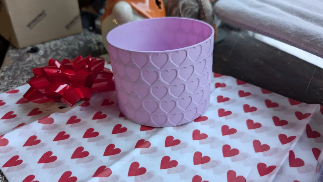 Chậu họa tiết trái tim - Valentine’s Day Classic - Image 15