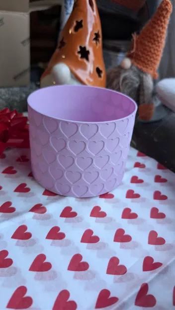 Chậu họa tiết trái tim - Valentine’s Day Classic - Image 16