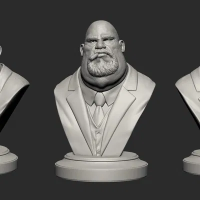 Mafia Boss Variation B Sẵn Sàng In 3D