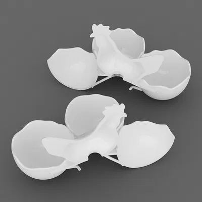 Gà Giữ 5 Quả Trứng (Chicken Five Egg Holder)