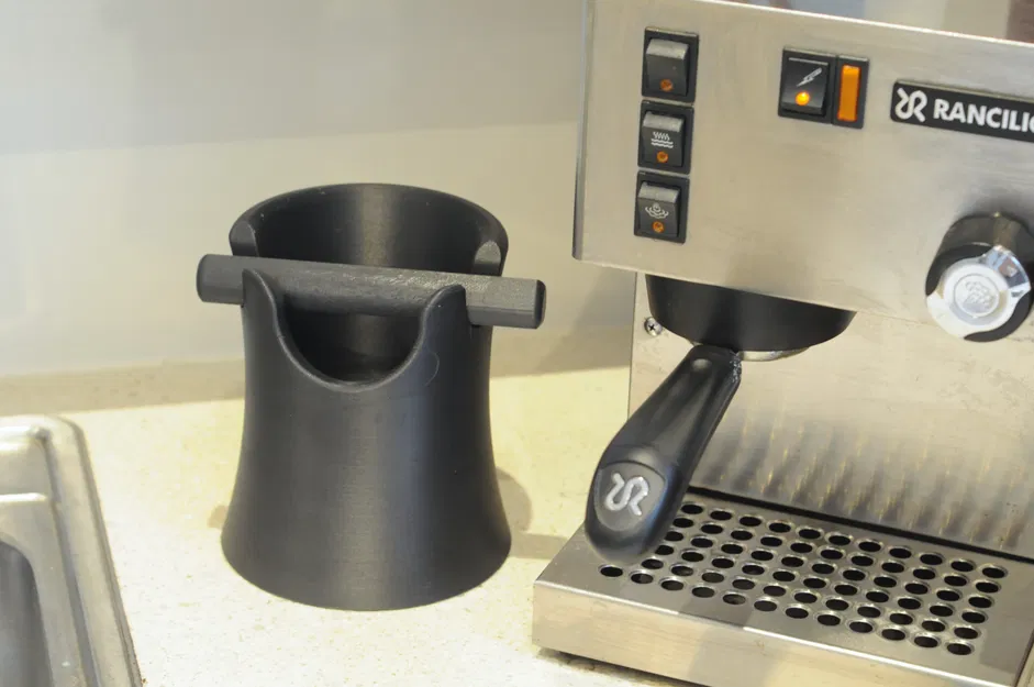 Hộp gõ bã cà phê dễ vệ sinh (Easy-clean coffee knock box) - Image 1