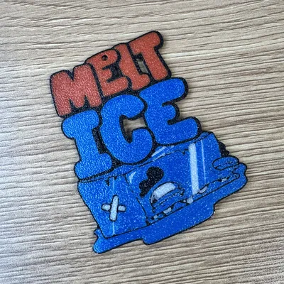 Móc khóa Melt Ice của Mike Bennett Art