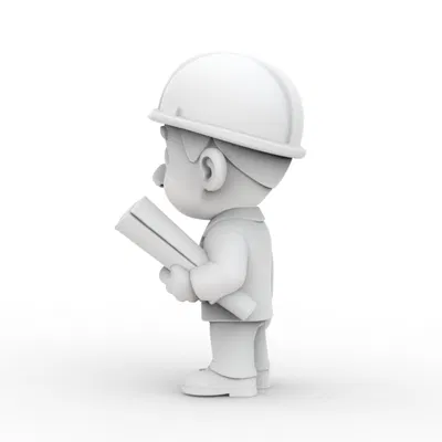 Kỹ sư Hoạt Hình (Cartoon Engineer) - Mẫu 3D Printable để in 3D