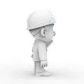 Kỹ sư Hoạt Hình (Cartoon Engineer) - Mẫu 3D Printable để in 3D - Thumbnail 3