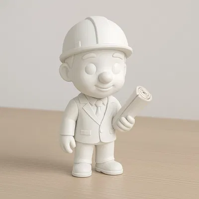 Kỹ sư Hoạt Hình (Cartoon Engineer) - Mẫu 3D Printable để in 3D