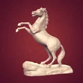 Tượng Ngựa sẵn sàng để in 3D – Thiết kế nguyên bản - Thumbnail 1