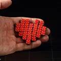 Trái Tim Pixel Dẻo Dạng Len Đan (Knitted Flexible Pixel Heart) - Thumbnail 3
