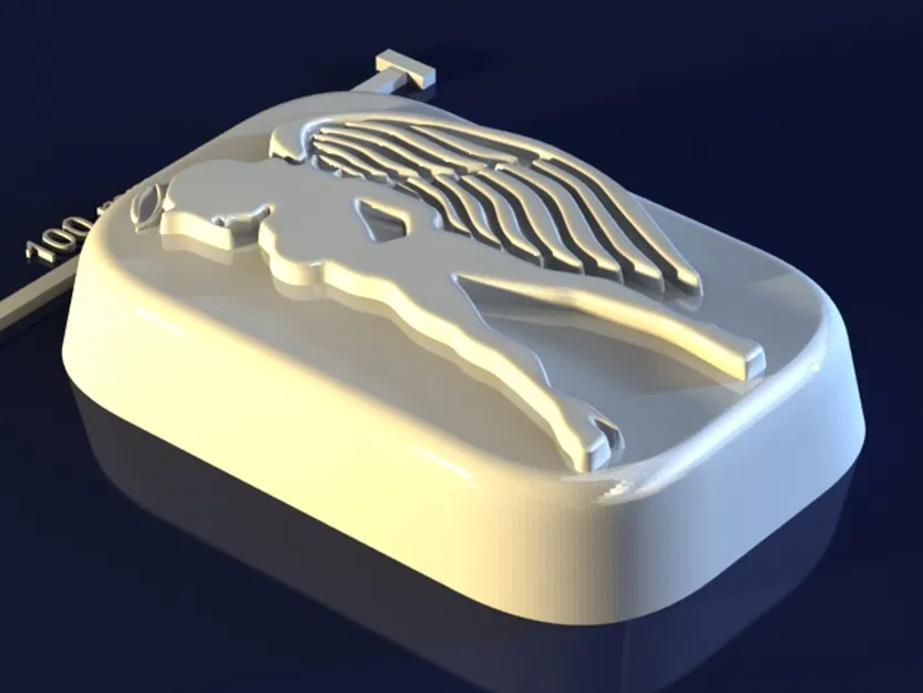 Angel Female – Mẫu 3D khuôn thiên thần nữ (soap/chocolate/candle) - Image 1