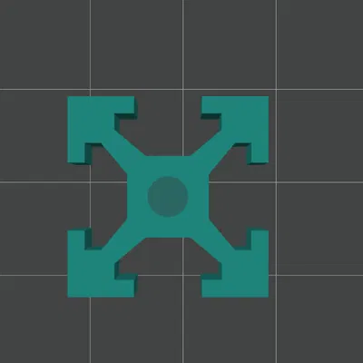 Rail T-Nut chỉnh sửa cho nhôm định hình hệ 20x20mm (Modified T-Nut Rail)