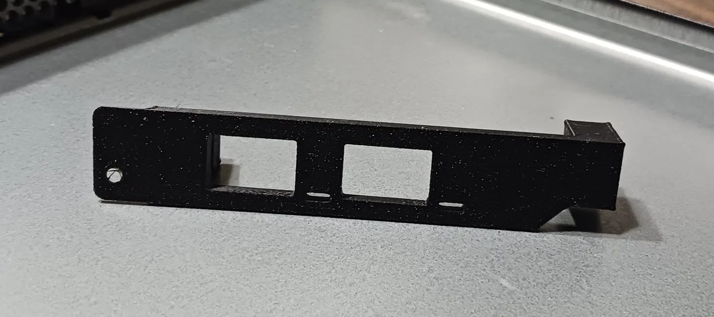 Bracket Lenovo M720Q cho 10Gtek PCI-E NIC X520-A2 Dual SFP+ - Image 5