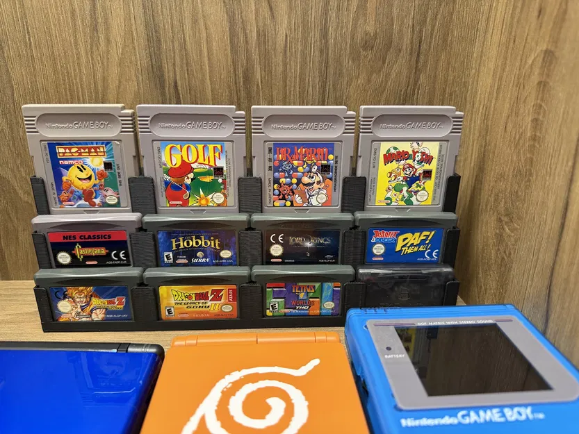Chân đế trưng bày cartridge Game Boy vững chắc (không cần supports) - Image 1