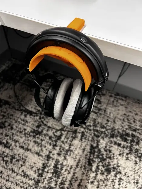 Móc treo tai nghe kẹp bàn (Desk mounted headphone hanger) - Image 1