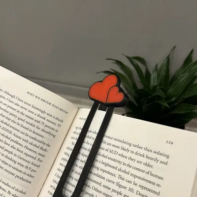 Bookmark Hình Trái Tim (Heart Shaped Bookmark)