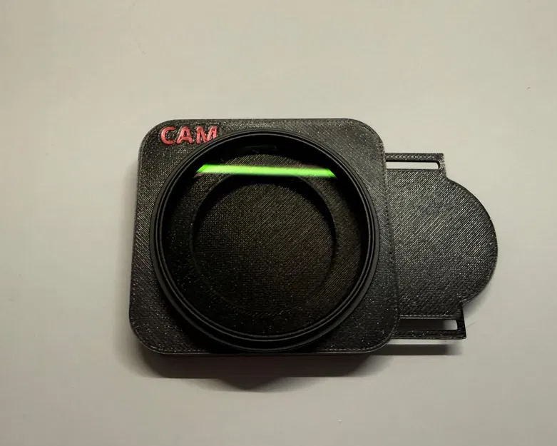 Nắp che lens Logitech StreamCam kèm ngàm gắn camera filter 52mm - Image 1