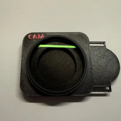 Nắp che lens Logitech StreamCam kèm ngàm gắn camera filter 52mm