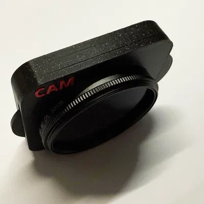 Nắp che lens Logitech StreamCam kèm ngàm gắn camera filter 52mm