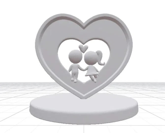 Diorama Valentine lãng mạn - Image 1