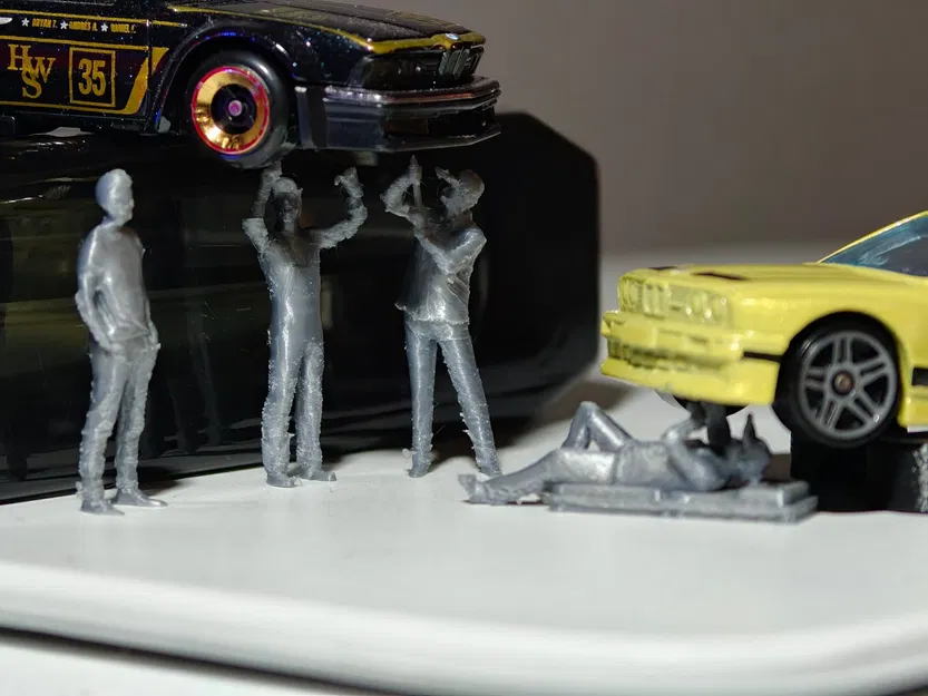 Bộ nhân vật garage mini tỉ lệ 1/64 (và lớn hơn) - Image 1