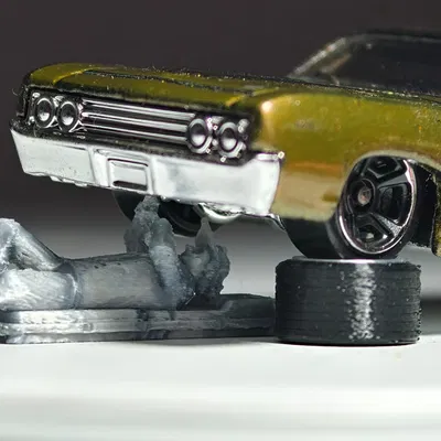 Bộ nhân vật garage mini tỉ lệ 1/64 (và lớn hơn)