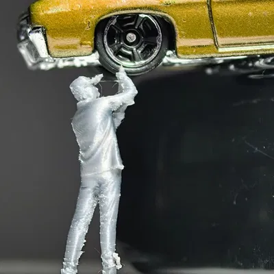 Bộ nhân vật garage mini tỉ lệ 1/64 (và lớn hơn)