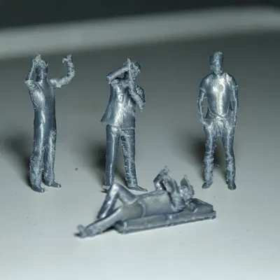 Bộ nhân vật garage mini tỉ lệ 1/64 (và lớn hơn)