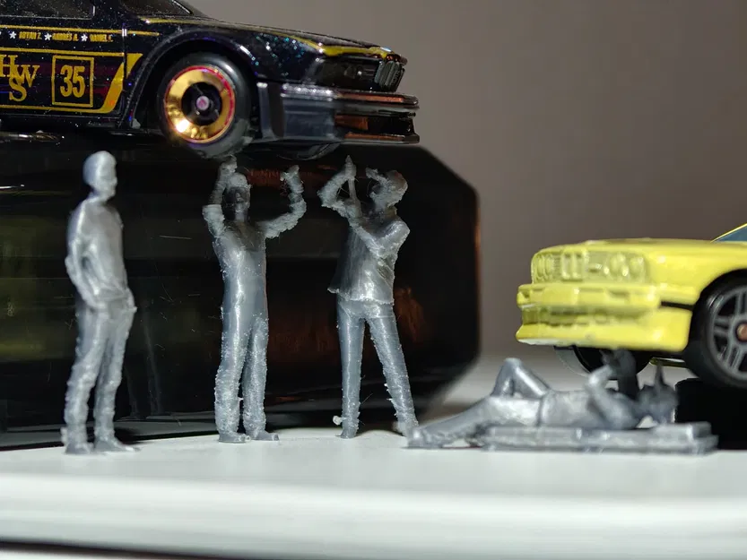 Bộ nhân vật garage mini tỉ lệ 1/64 (và lớn hơn) - Image 5