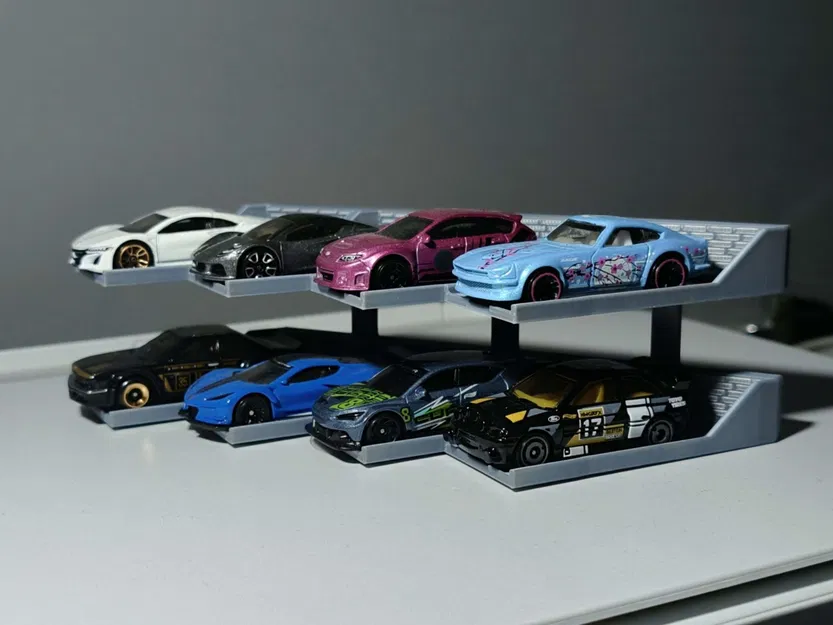 Kệ trưng bày Hot Wheels/Matchbox 8 xe (tỉ lệ 1/64) - Image 2