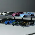 Kệ trưng bày Hot Wheels/Matchbox 8 xe (tỉ lệ 1/64) - Thumbnail 2