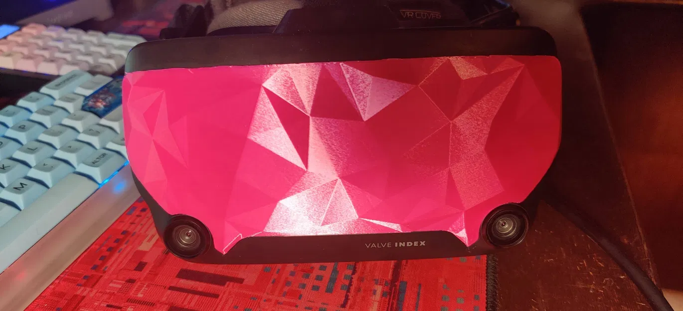 Valve Index Lowpoly Visor – Visor thay thế low poly cho Valve Index - Image 1