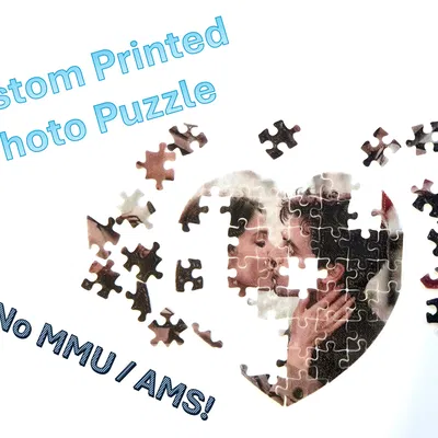 Biến Ảnh Của Bạn Thành Puzzle In 3D Hình Tim Cho Lễ Tình Nhân