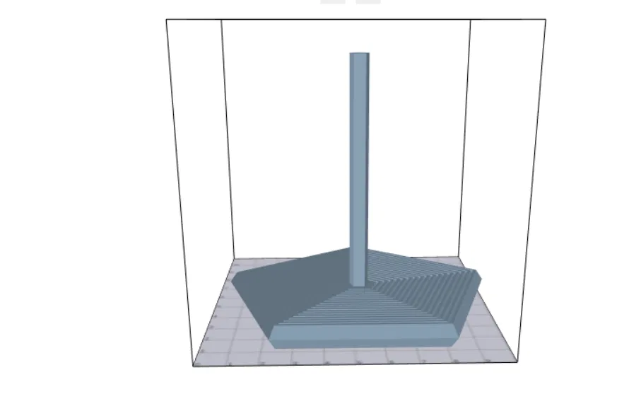mediumpentagon_withhandle – Fidget hình ngũ giác cỡ vừa có tay cầm - Image 1