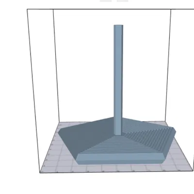 mediumpentagon_withhandle – Fidget hình ngũ giác cỡ vừa có tay cầm