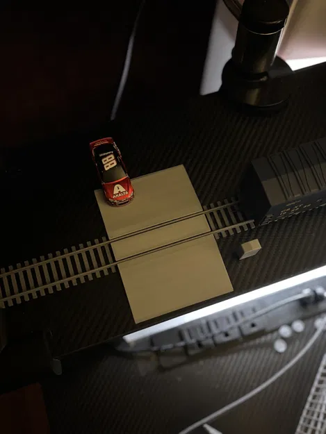 Đường băng qua đường ray tỷ lệ HO (Ho scale Railroad crossing) - Image 1