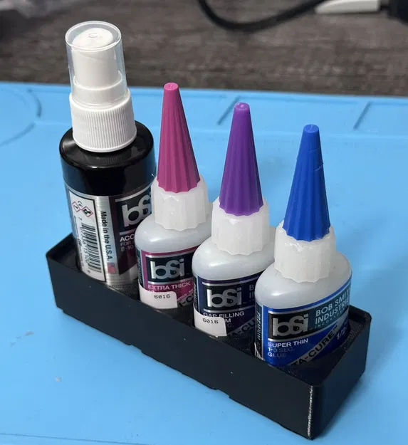 Hộp Gridfinity đựng keo dán nhanh (Superglue Box) - Image 1