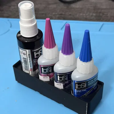 Hộp Gridfinity đựng keo dán nhanh (Superglue Box)