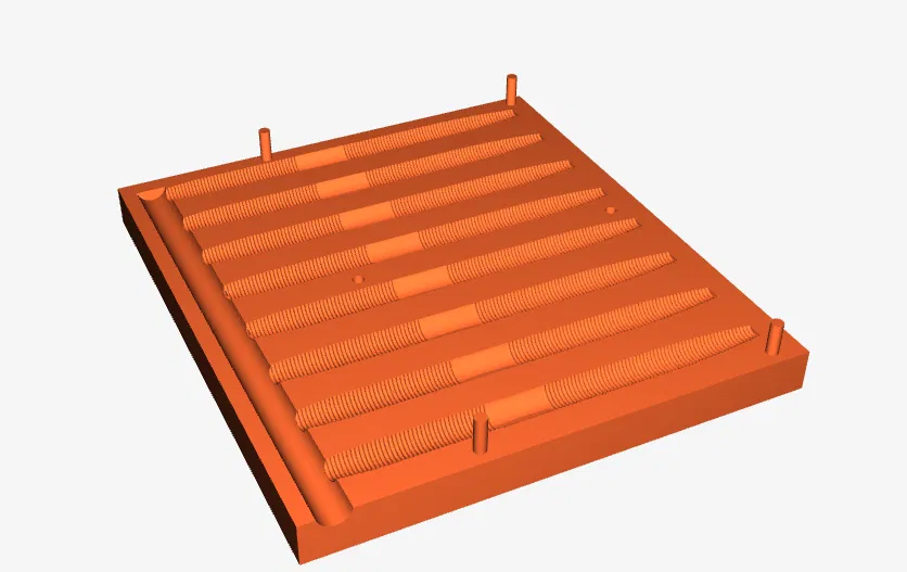 Khuôn đúc mồi câu cá Senko (Senko fishing lure mold) - Image 1