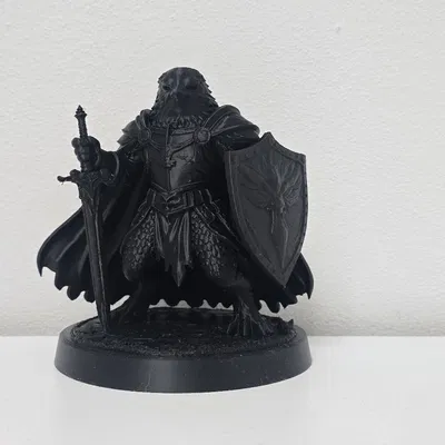 Chiến binh Hiệp sĩ Đại Bàng với Kiếm và Khiên