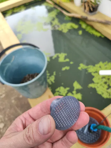 Ngàm gắn bơm cho chậu cây terracotta (Plant pot pump mount) - Image 6