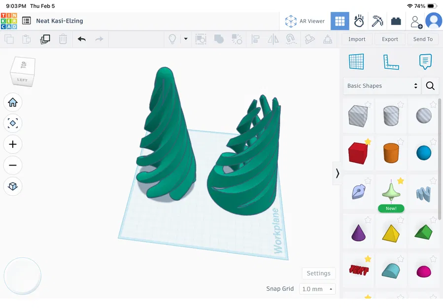 Nón xoắn ốc 360 (360 Spiral Cone) - Image 1