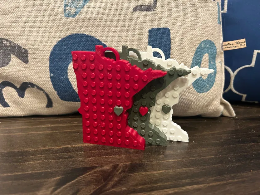 Nam châm gạch nước Mỹ với trái tim chuyển động - Image 3