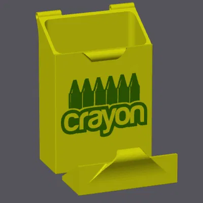 Hộp Cứng Du Lịch Đựng Bút Sáp Crayola