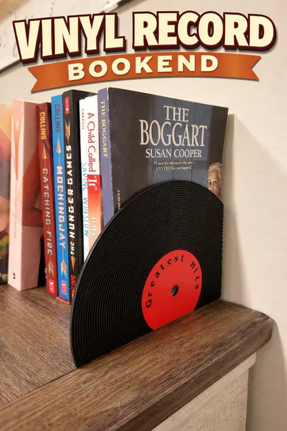Chặn sách đĩa vinyl – món quà tuyệt vời cho mọi nhà sưu tầm - Image 1