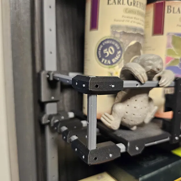 Kệ Lưu Trữ Modular Treo Trên Cánh Tủ (Modular Storage Rack For Cabinet Door) - Image 3